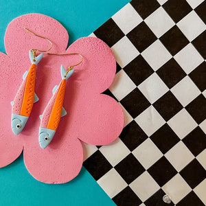 Sardines Hanging Earrings