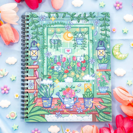 Botanical Bliss Spiral Notebook