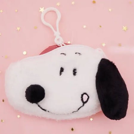 Peanuts Snoopy Fluffy Tongue Coin Purse