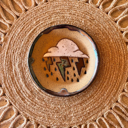 Ceramic Monsoon Trinket Dish