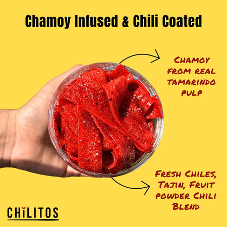 Strawberry Sour Belts Chamoy Candy