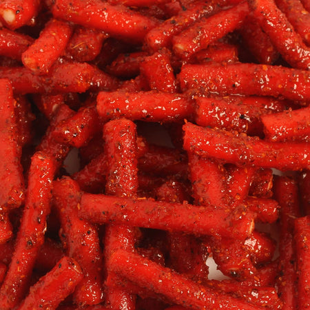 Spicy Strawberry Tubes Chamoy Candy 8oz