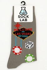 Las Vegas Mens Crew Sock