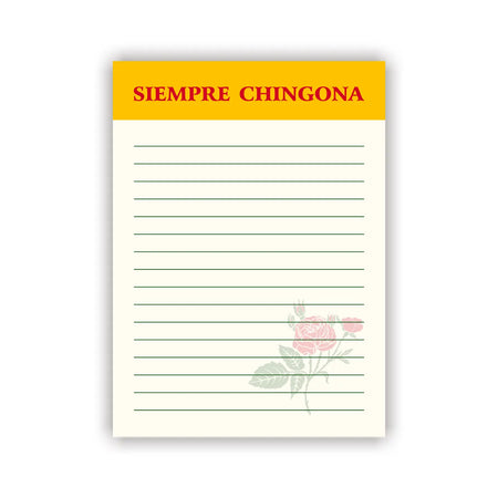 Siempre Chingona Notepad
