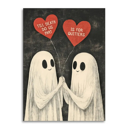Till Death Do Us Part-  Love Card