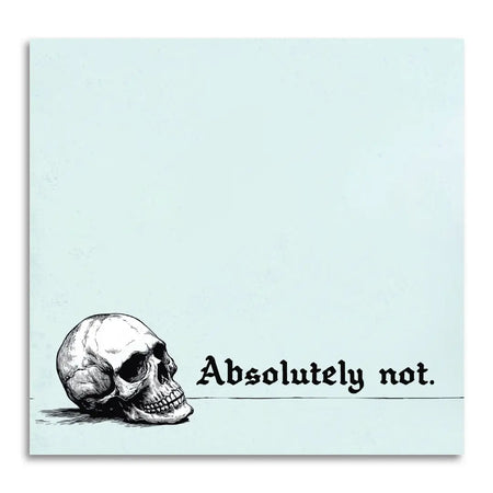 Absolutely Not Sticky Notes