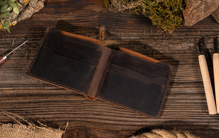 Bifold Handmade Leather Wallet