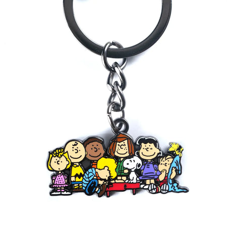 Peanuts Group Keychain