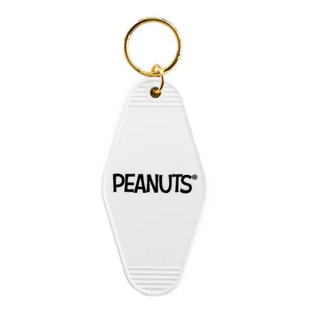 Snoopy Doghouse Flower Keychain