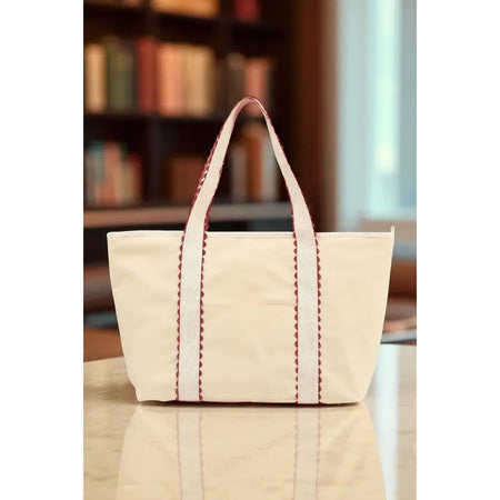Maroon Tote Bag