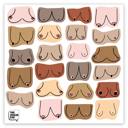 Titty Sticker Sheet
