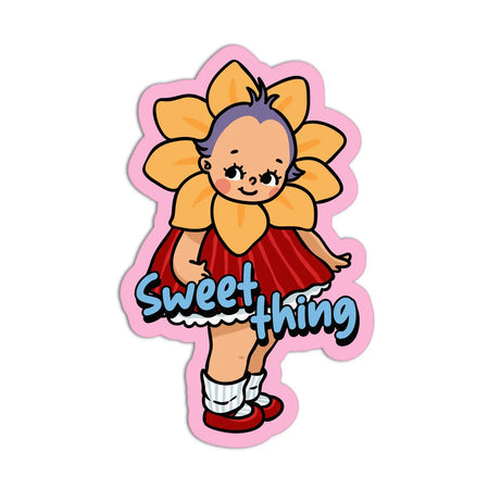 Retro Babies Sweet Thing Sticker