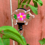 Hand-Painted Maranito Badge Reel / Id Holder