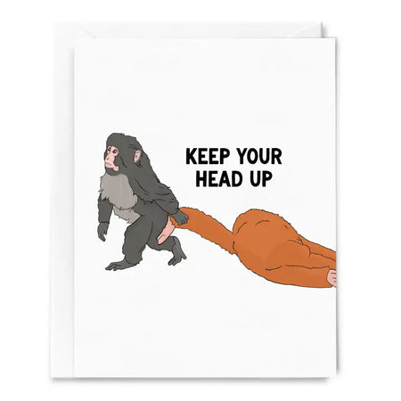 Keep Your Head Up Card