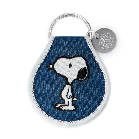 Snoopy Classic Patch Keychain