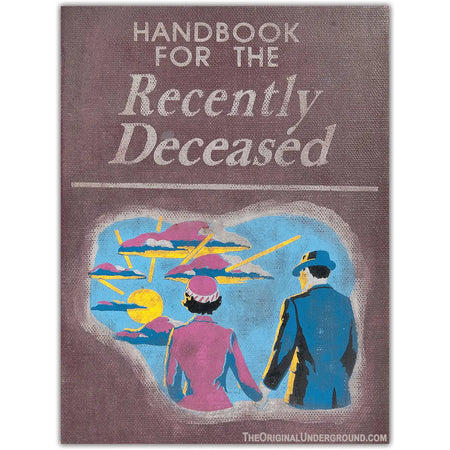 Handbook For the Recently Deceased Sticker