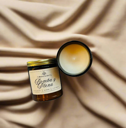 Bomba Y Plena 9oz Soy Candle