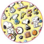 Peanuts Snoopy Marshmallow Stickers