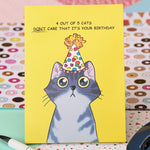 Purrfect Cat Birthday Card