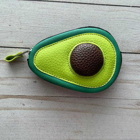 Avocado Leather Coin Purse