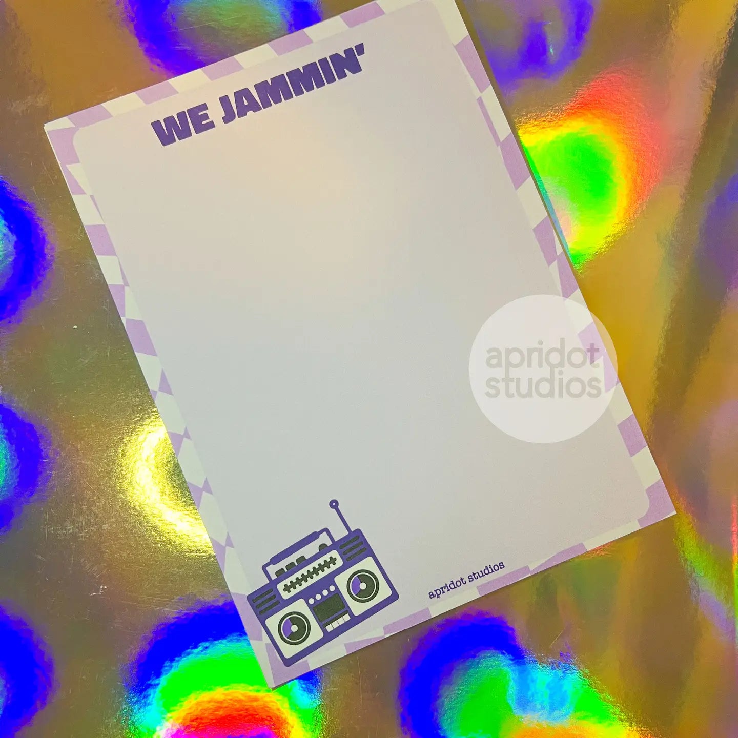 We Jammin' Notepad