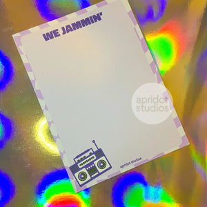 We Jammin' Notepad