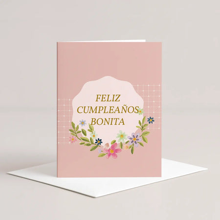 Feliz Cumpleaños Bonita Greeting Card