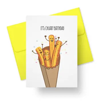 Churr Birthday Card