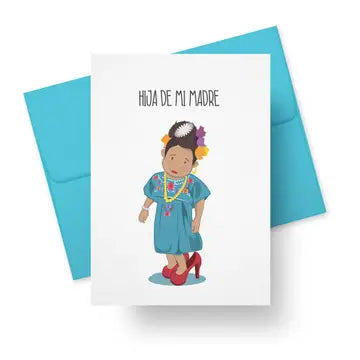 Hija De Mi Madre Mother's Day Card
