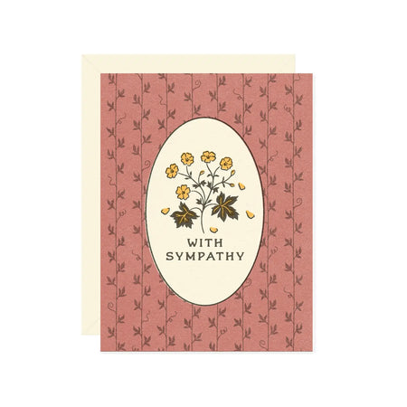 Sympathy Flower Card