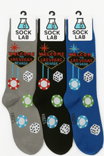 Las Vegas Mens Crew Sock