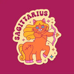 Astrology Cat Sticker