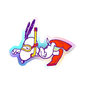 Scuba Snoopy Sticker