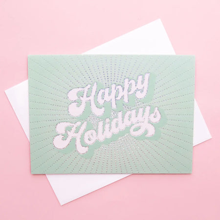 Happy Holidays Christmas Card