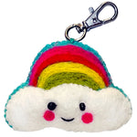 Happy Food Felt Keychain