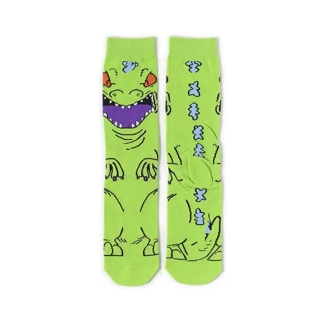 Reptar Socks