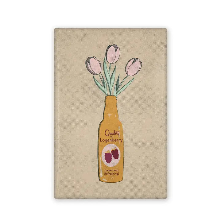 Loganberry Vase Magnet