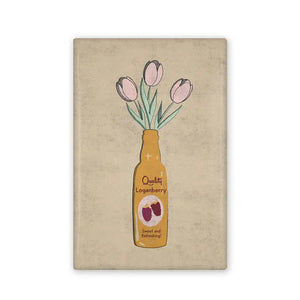 Loganberry Vase Magnet