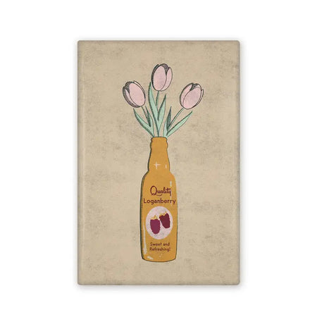 Loganberry Vase Magnet