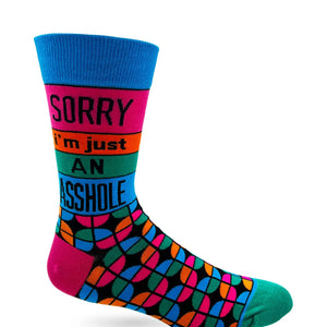 Just An Asshole Men's Crew Socks