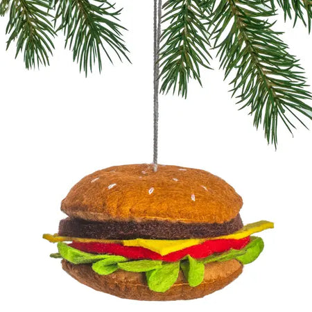 Cheeseburger Ornament