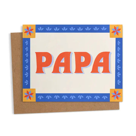 Papa Spanish Father's Day Card
