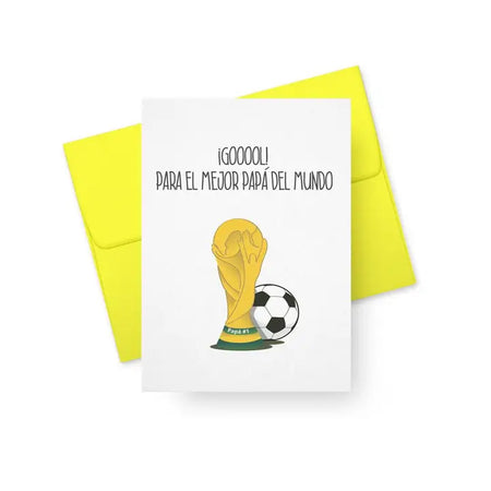 Goool ! Father's Day Card