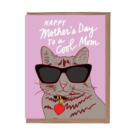 Cool Cat Mothers Day Card