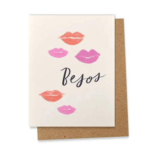 Besos Greeting Card