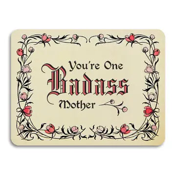 Badass Mother's Day Card