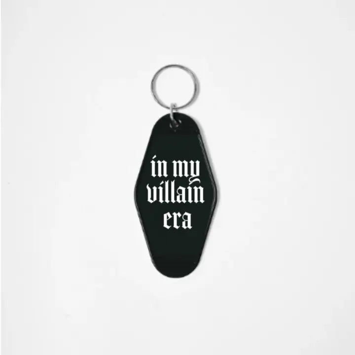 In My Villan Era Motel Keychain