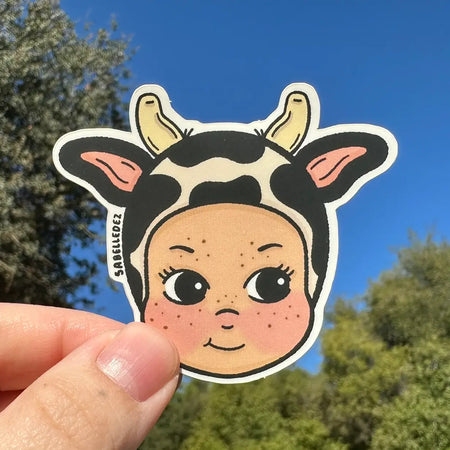 Cow Baby Sticker