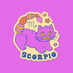 Astrology Cat Sticker