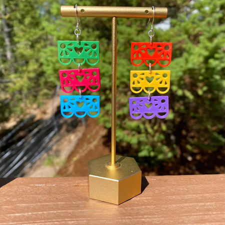 Papel Picado Dangle Earrings